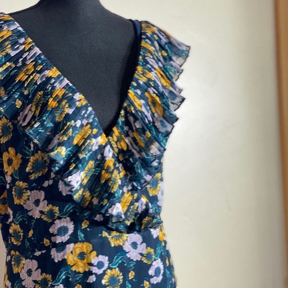 REVOLVE Ruffle Floral Mini Dress Light it Up TALULAH LA MAISON SZ XXL NWT!! - Picture 10 of 14